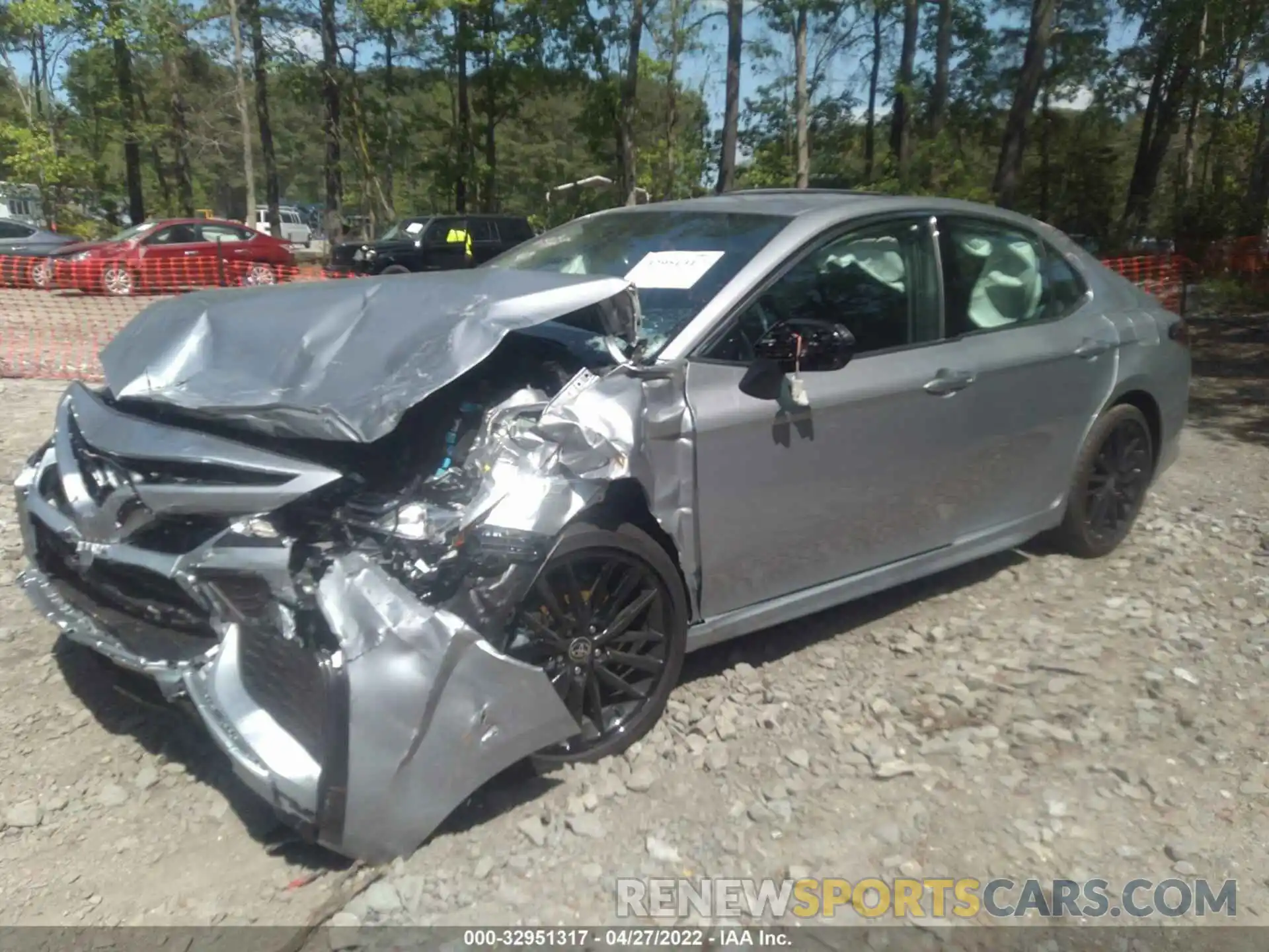 2 Photograph of a damaged car 4T1K61AK8NU024510 TOYOTA CAMRY 2022