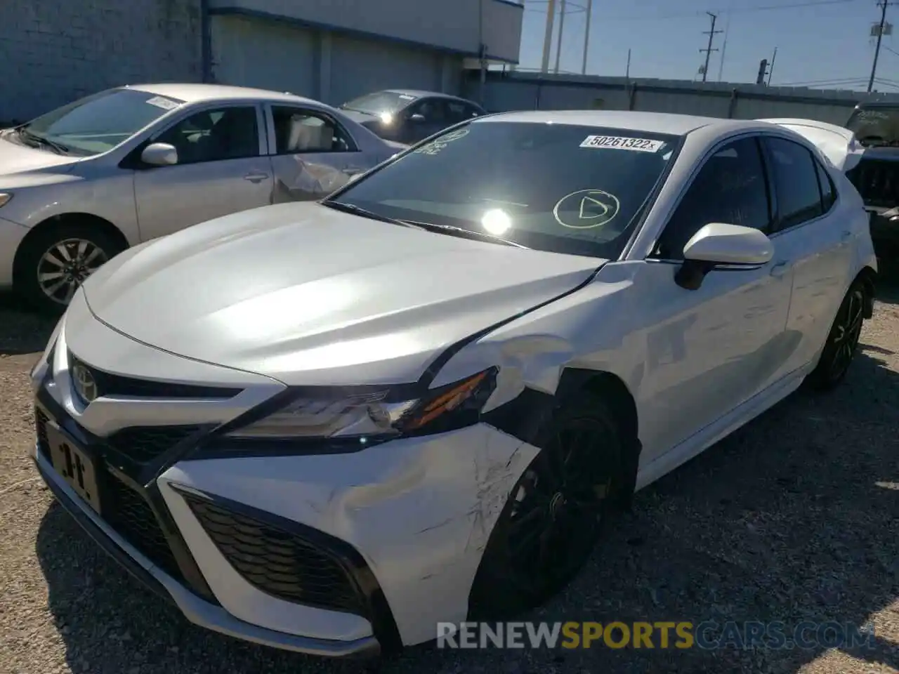 2 Photograph of a damaged car 4T1K61AK8NU024765 TOYOTA CAMRY 2022