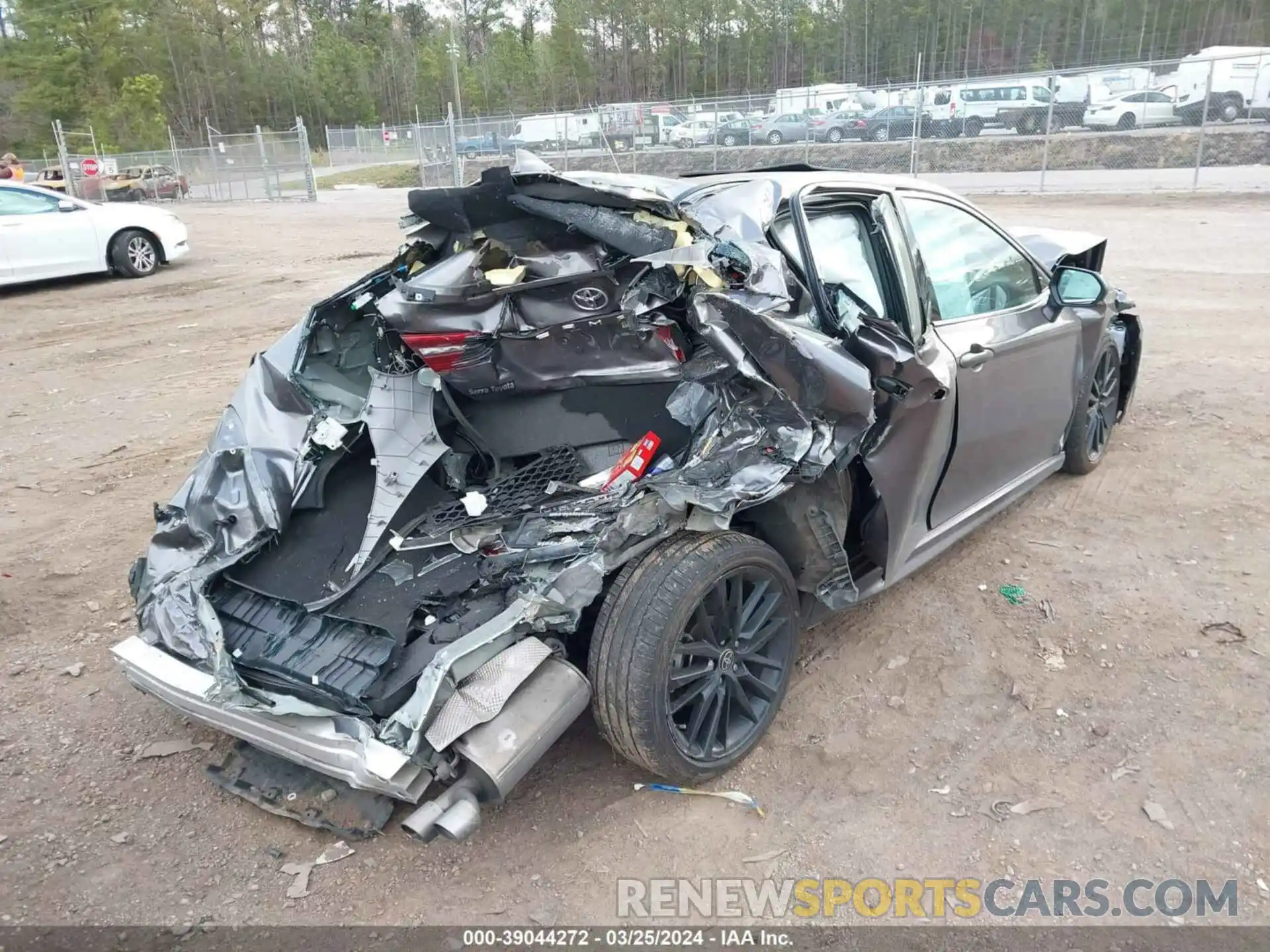 4 Фотография поврежденного автомобиля 4T1K61AK8NU025737 TOYOTA CAMRY 2022
