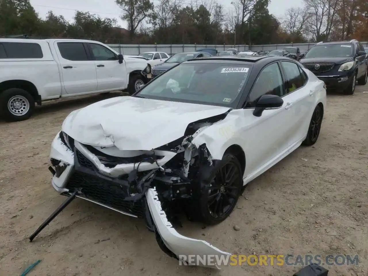 2 Photograph of a damaged car 4T1K61AK9NU002340 TOYOTA CAMRY 2022