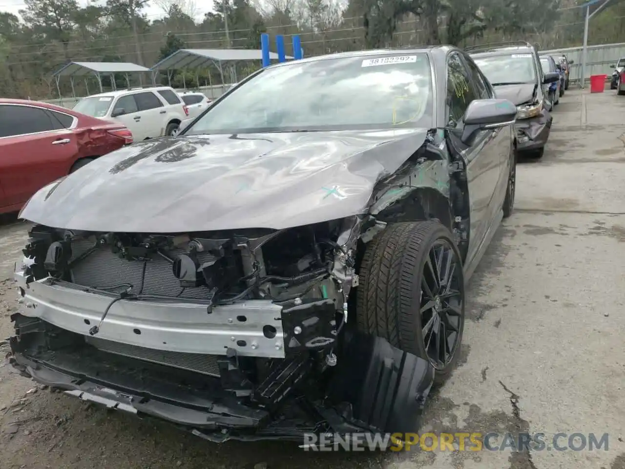 2 Photograph of a damaged car 4T1K61AK9NU002581 TOYOTA CAMRY 2022