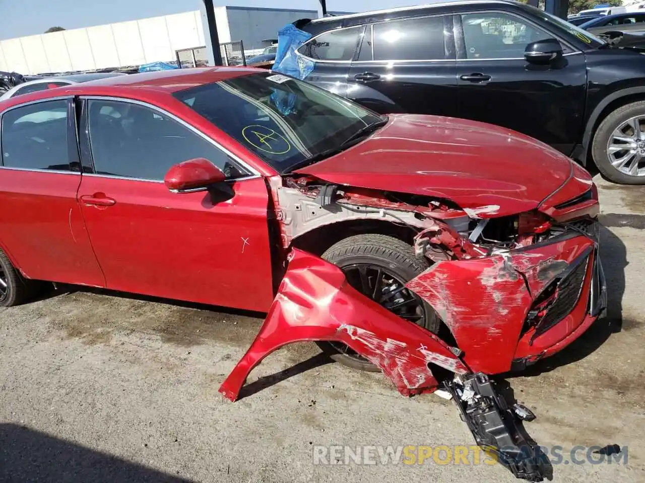 9 Photograph of a damaged car 4T1K61AK9NU002919 TOYOTA CAMRY 2022