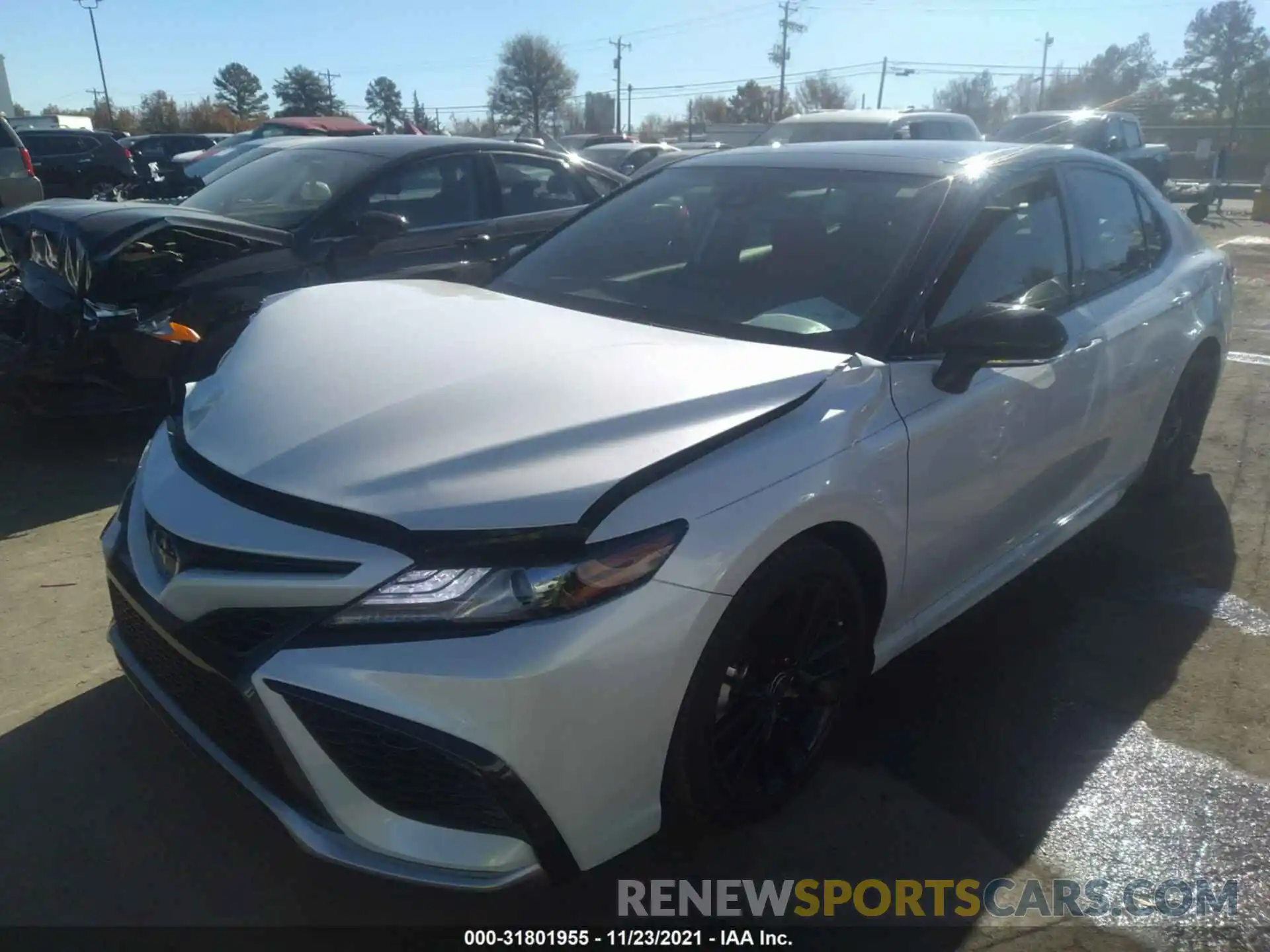 2 Photograph of a damaged car 4T1K61AK9NU006680 TOYOTA CAMRY 2022