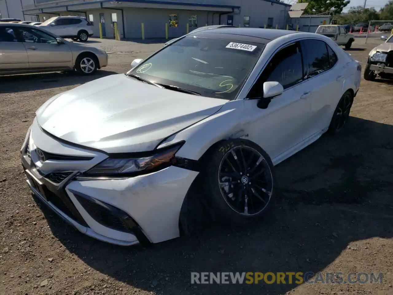 2 Photograph of a damaged car 4T1K61AK9NU008381 TOYOTA CAMRY 2022