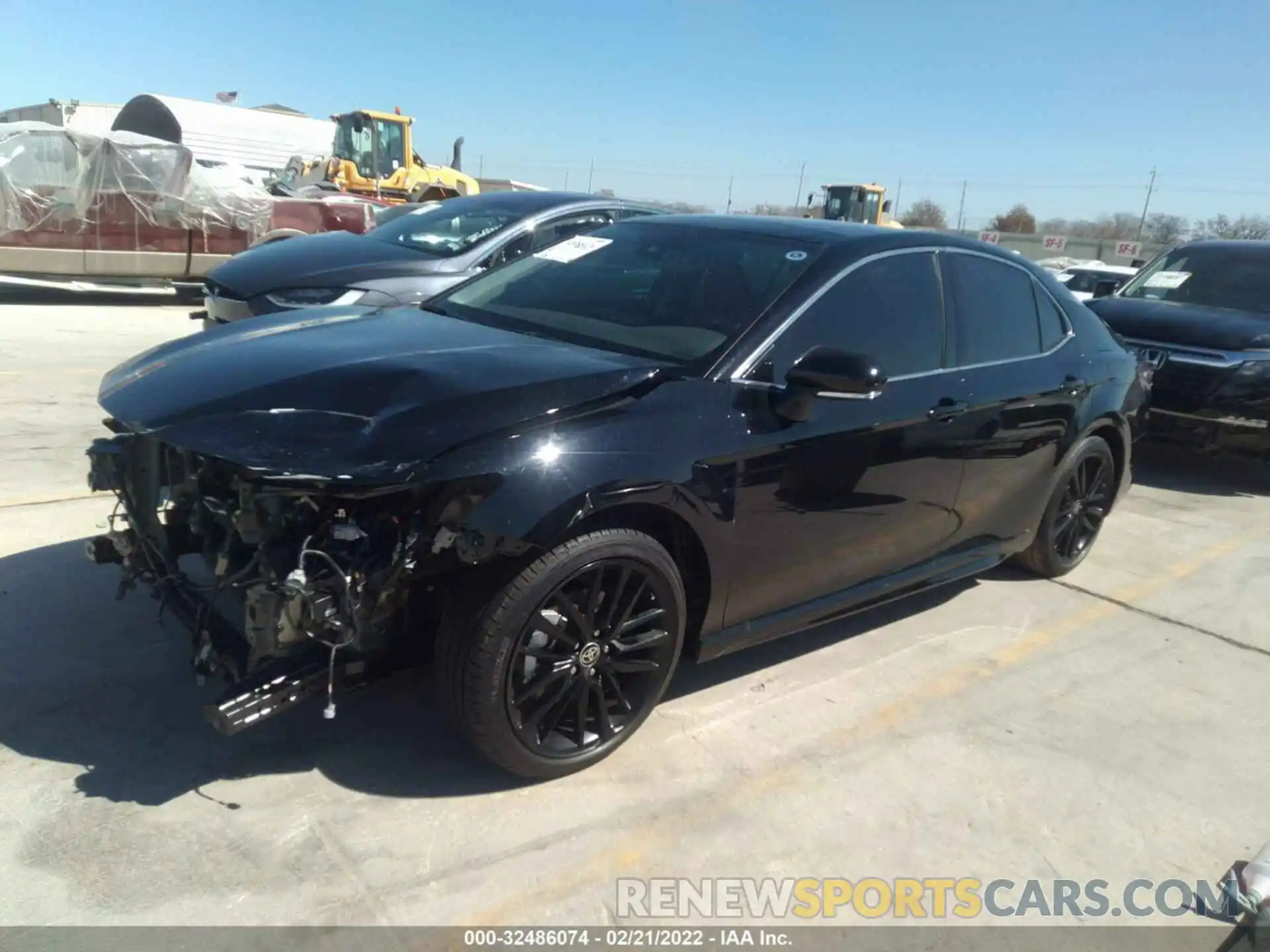 2 Photograph of a damaged car 4T1K61AK9NU022250 TOYOTA CAMRY 2022