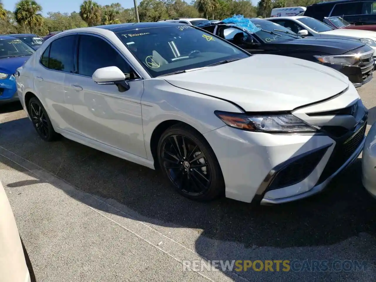 1 Photograph of a damaged car 4T1K61AK9NU024354 TOYOTA CAMRY 2022