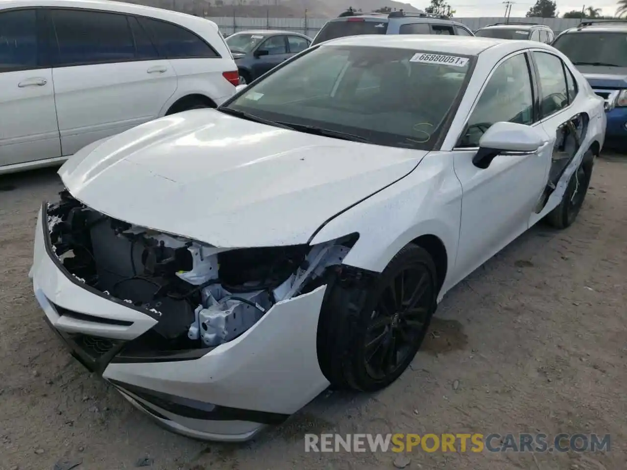 2 Photograph of a damaged car 4T1K61AK9NU621035 TOYOTA CAMRY 2022