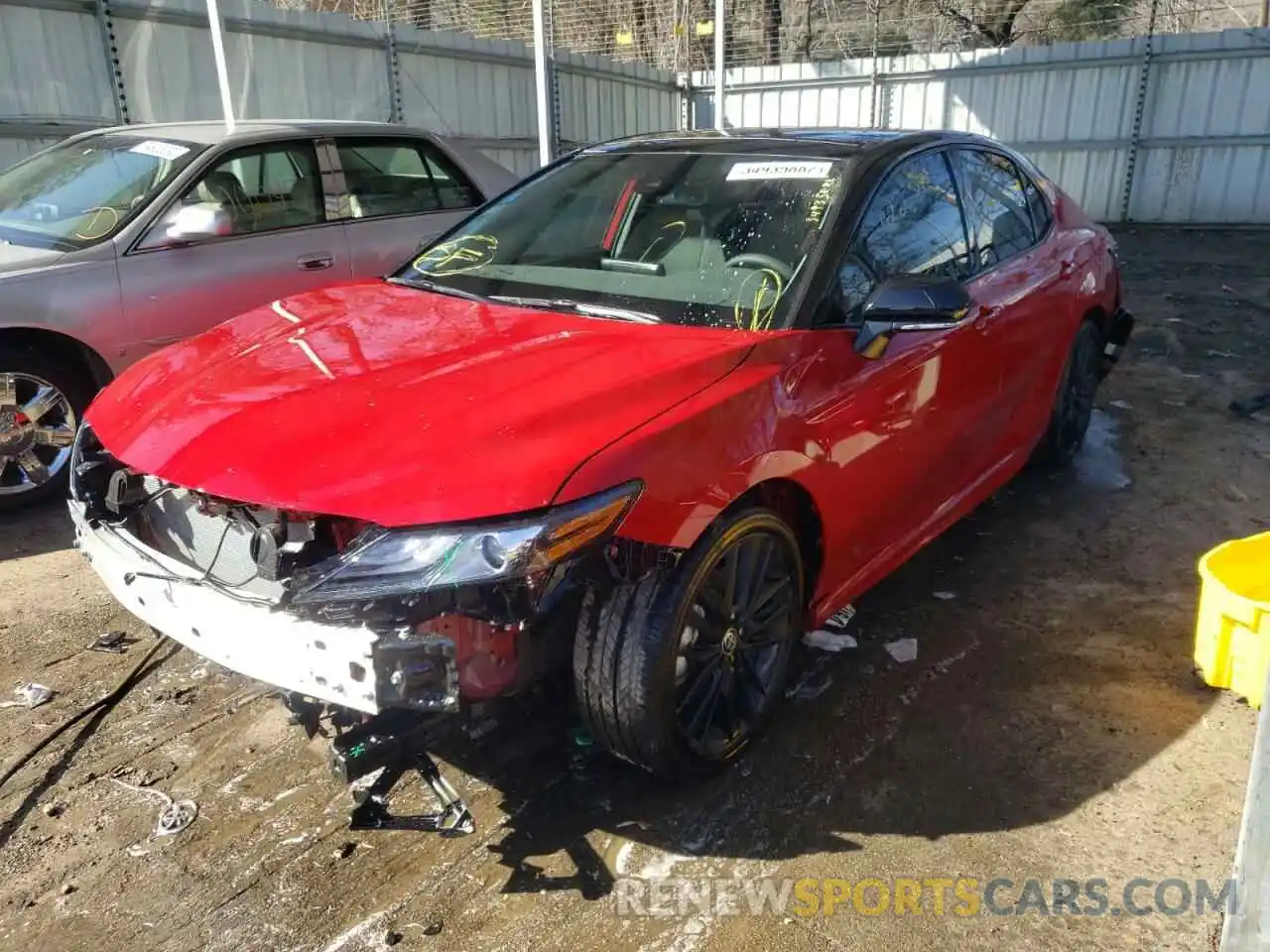 2 Photograph of a damaged car 4T1K61AKXNU006980 TOYOTA CAMRY 2022