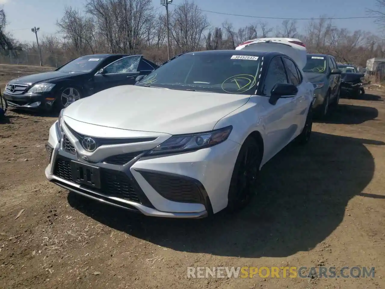 2 Photograph of a damaged car 4T1K61AKXNU007739 TOYOTA CAMRY 2022