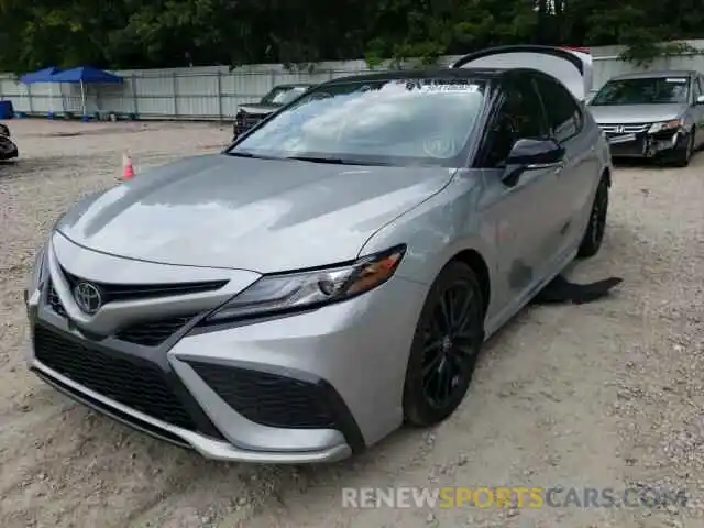 2 Photograph of a damaged car 4T1K61AKXNU025528 TOYOTA CAMRY 2022