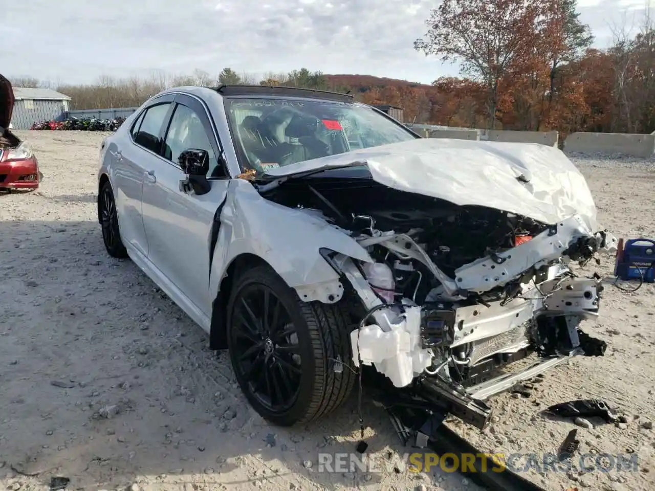 1 Photograph of a damaged car 4T1K61BK3NU048972 TOYOTA CAMRY 2022