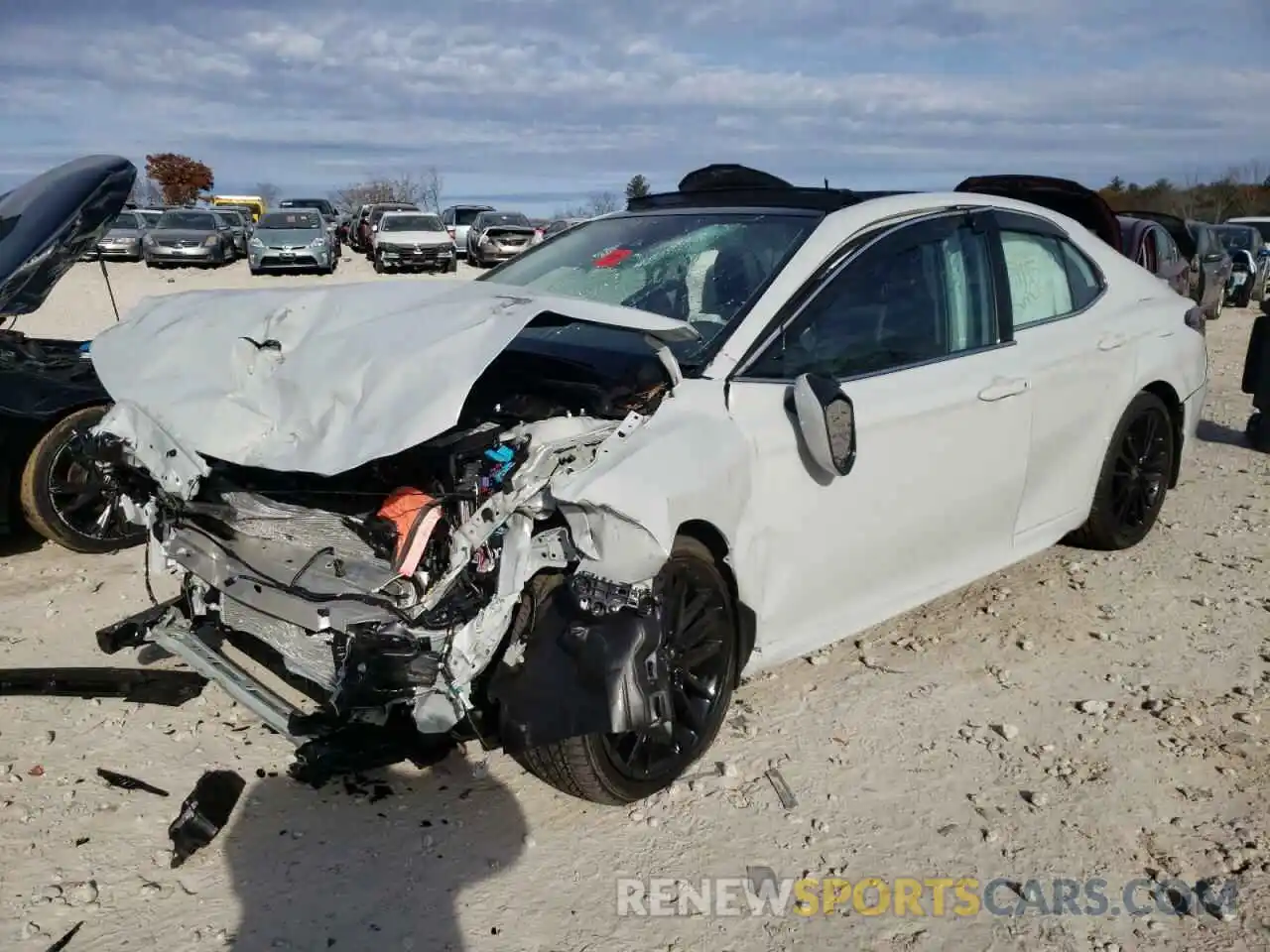 2 Photograph of a damaged car 4T1K61BK3NU048972 TOYOTA CAMRY 2022