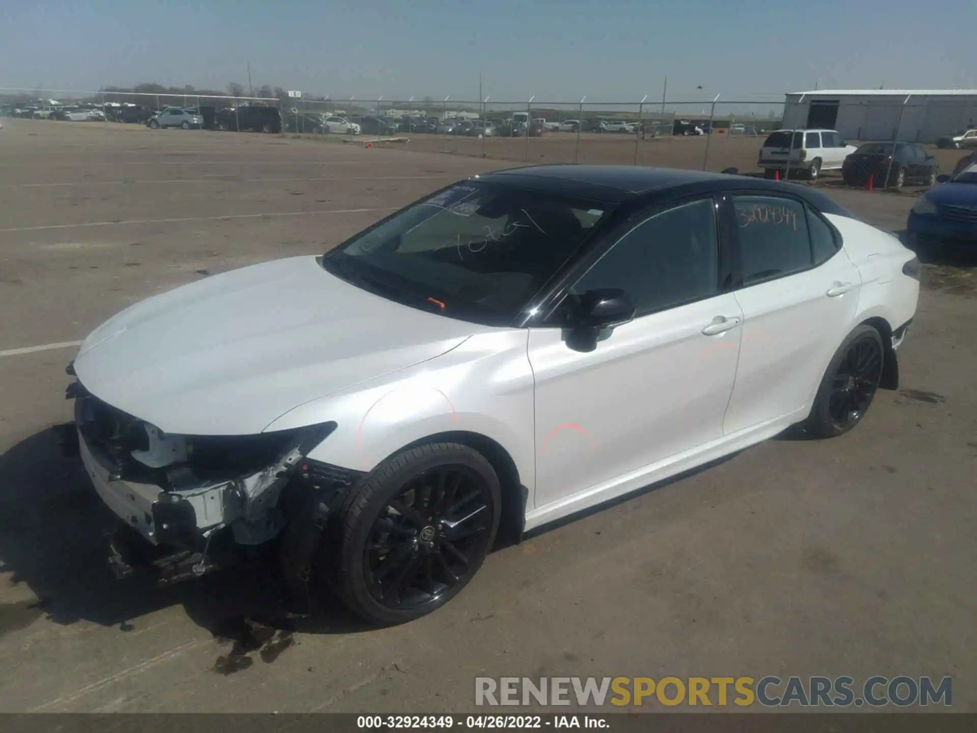 2 Photograph of a damaged car 4T1K61BK4NU052268 TOYOTA CAMRY 2022