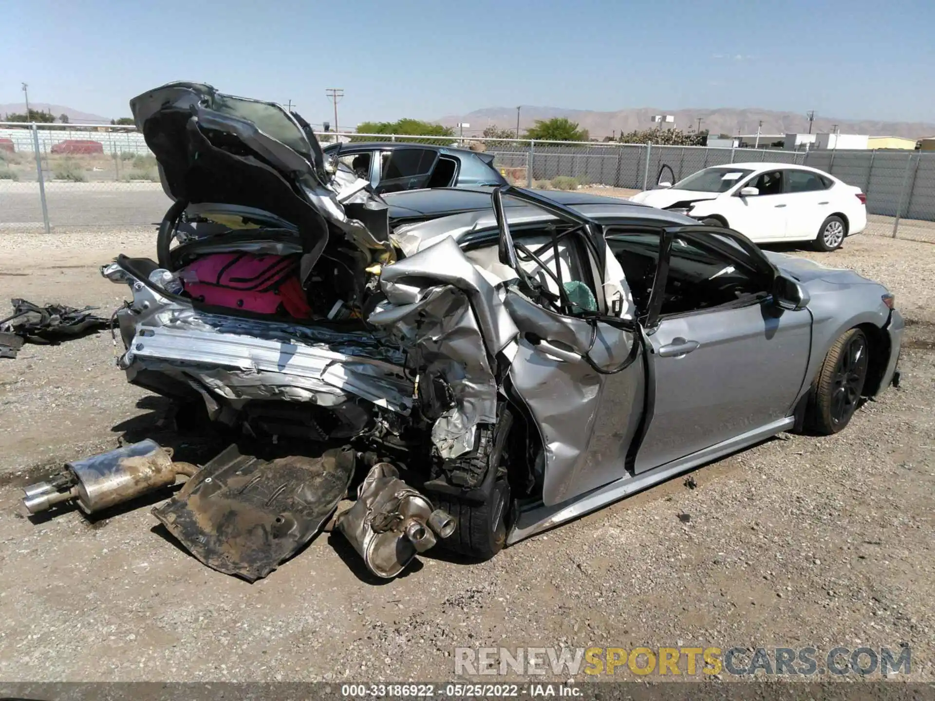 4 Photograph of a damaged car 4T1K61BK6NU062347 TOYOTA CAMRY 2022