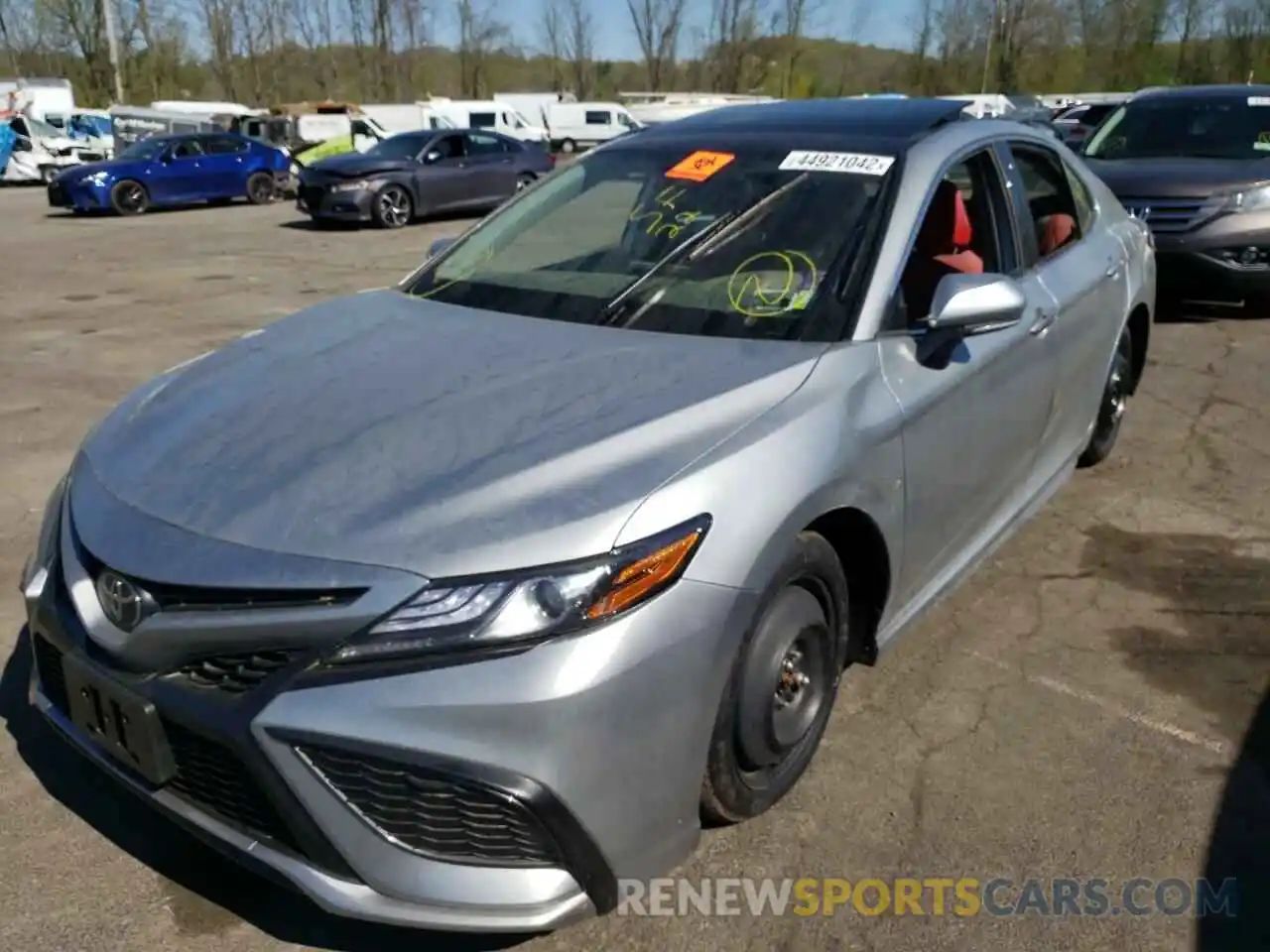 2 Photograph of a damaged car 4T1K61BK7NU055102 TOYOTA CAMRY 2022