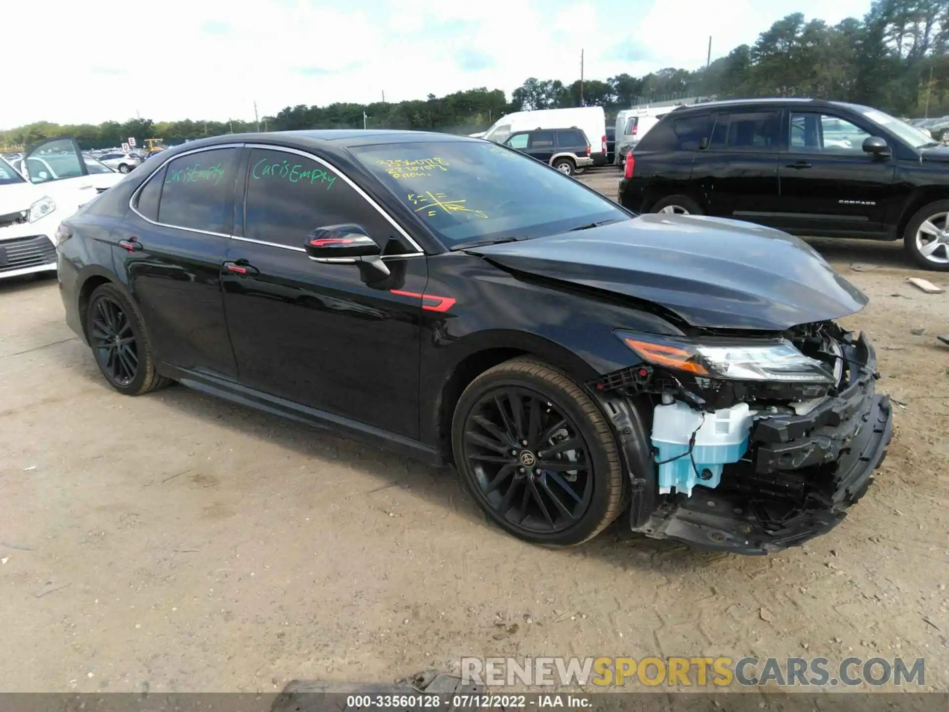 1 Photograph of a damaged car 4T1K61BK7NU063071 TOYOTA CAMRY 2022