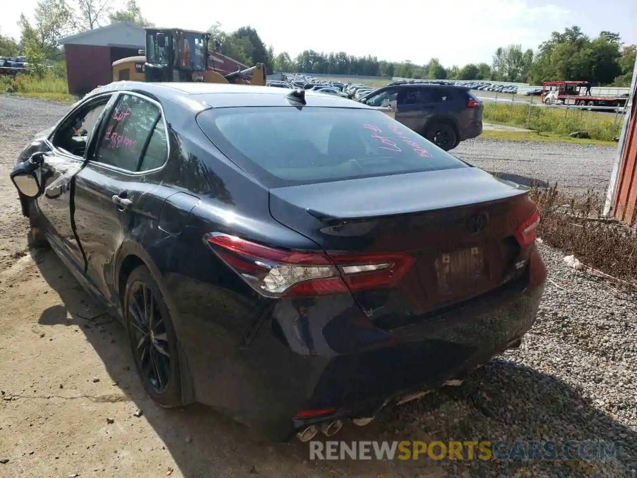 3 Photograph of a damaged car 4T1K61BK9NU052279 TOYOTA CAMRY 2022