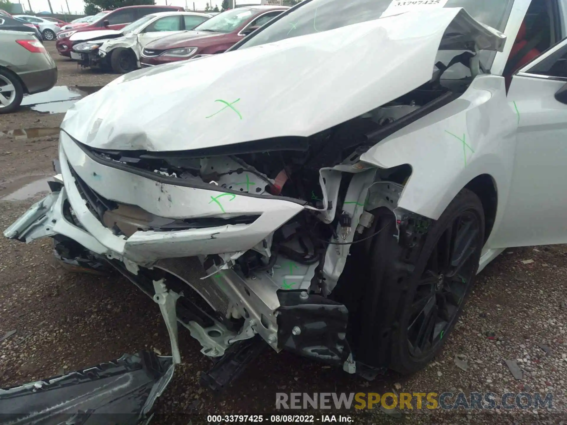 10 Photograph of a damaged car 4T1K61BKXNU057605 TOYOTA CAMRY 2022