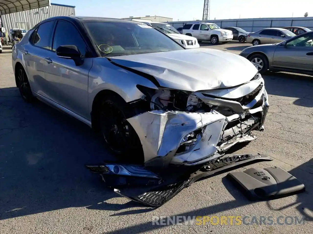 1 Photograph of a damaged car 4T1KZ1AK0NU062109 TOYOTA CAMRY 2022