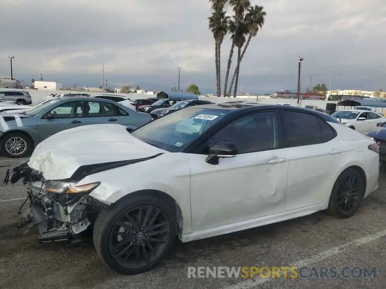 1 Photograph of a damaged car 4T1KZ1AK0NU063714 TOYOTA CAMRY 2022