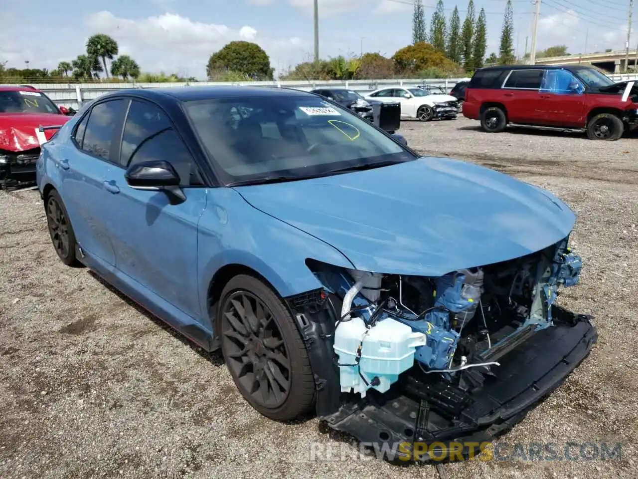 1 Photograph of a damaged car 4T1KZ1AK2NU060832 TOYOTA CAMRY 2022