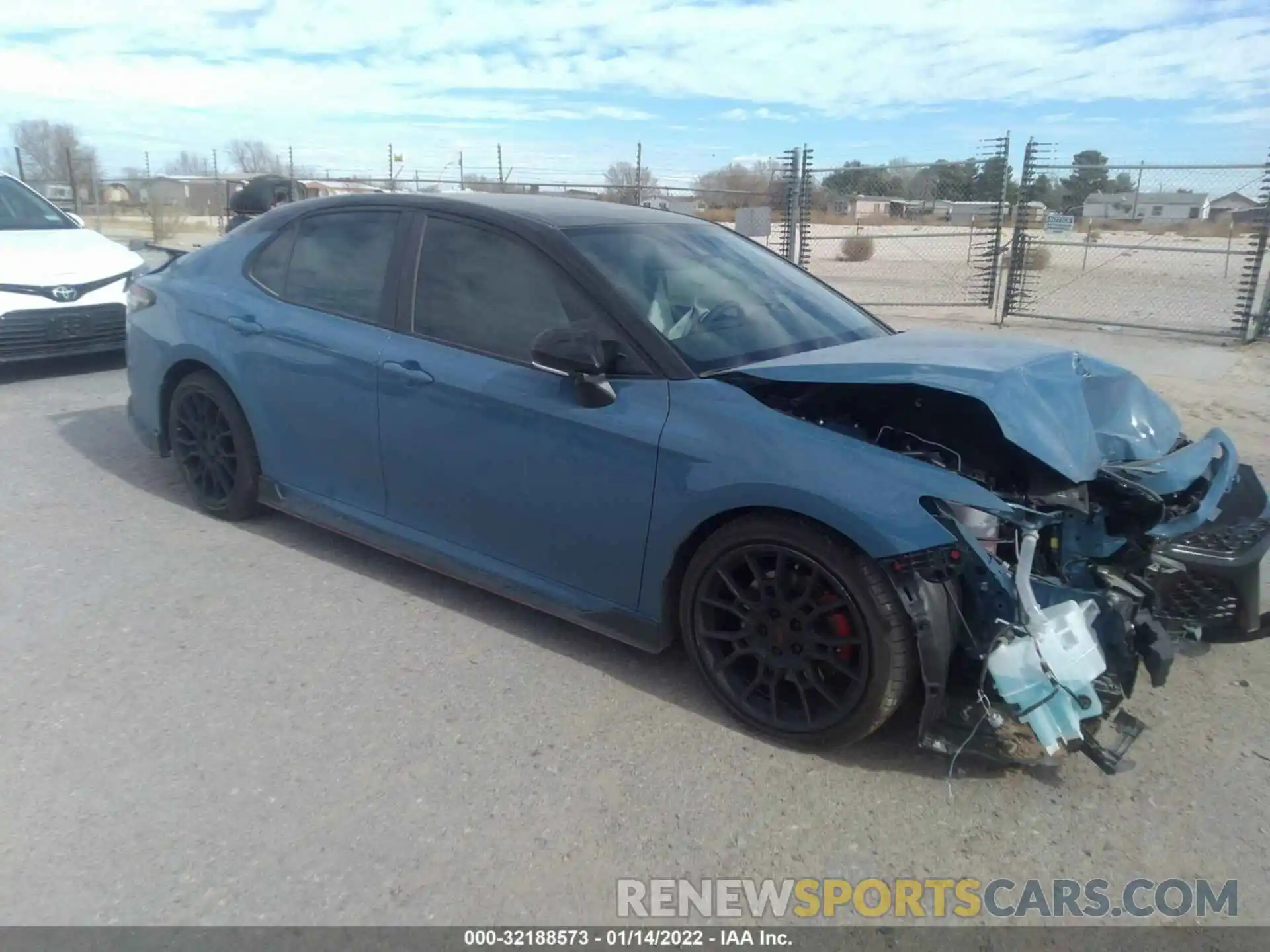 1 Photograph of a damaged car 4T1KZ1AK2NU061088 TOYOTA CAMRY 2022