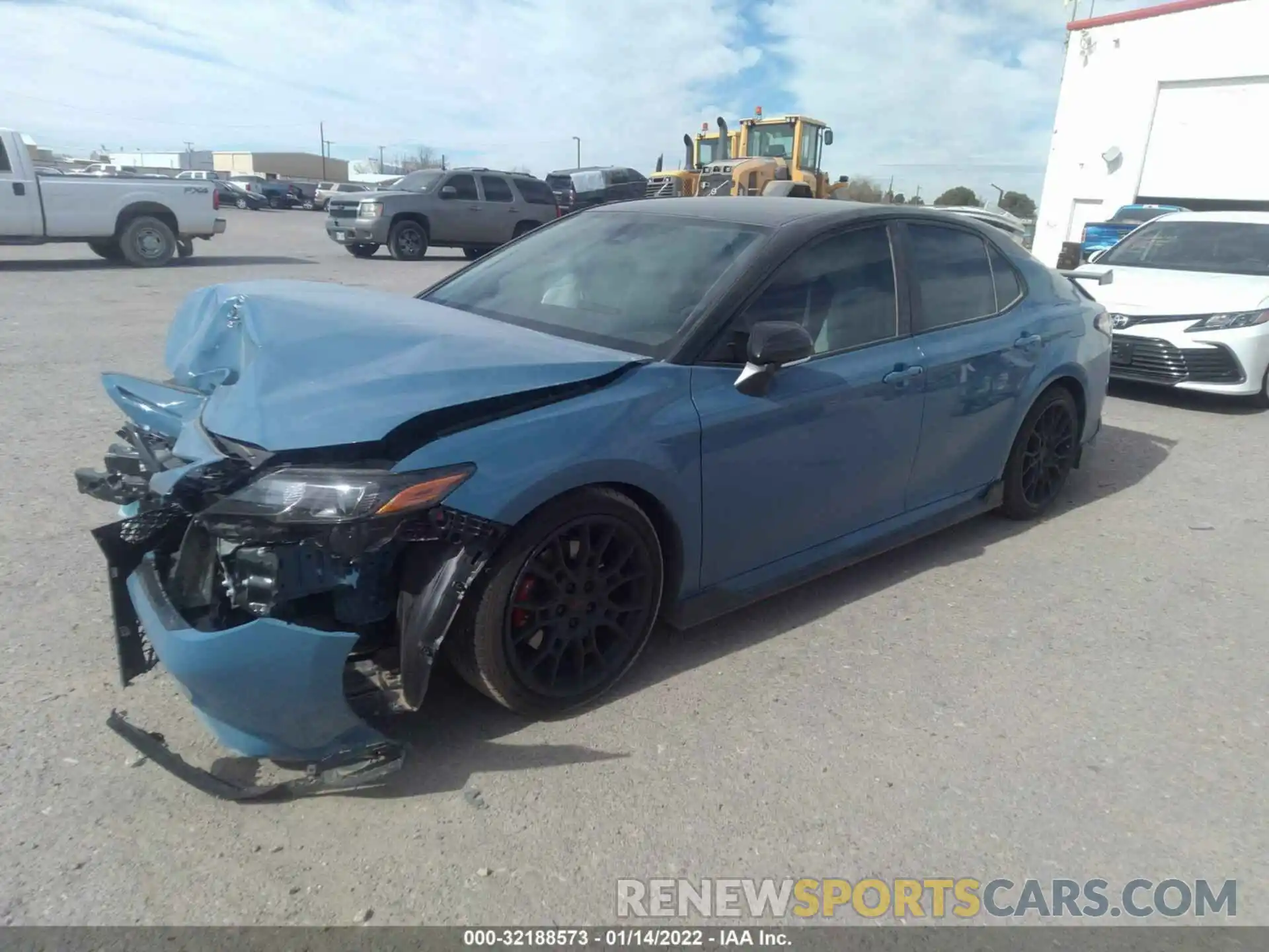 2 Photograph of a damaged car 4T1KZ1AK2NU061088 TOYOTA CAMRY 2022