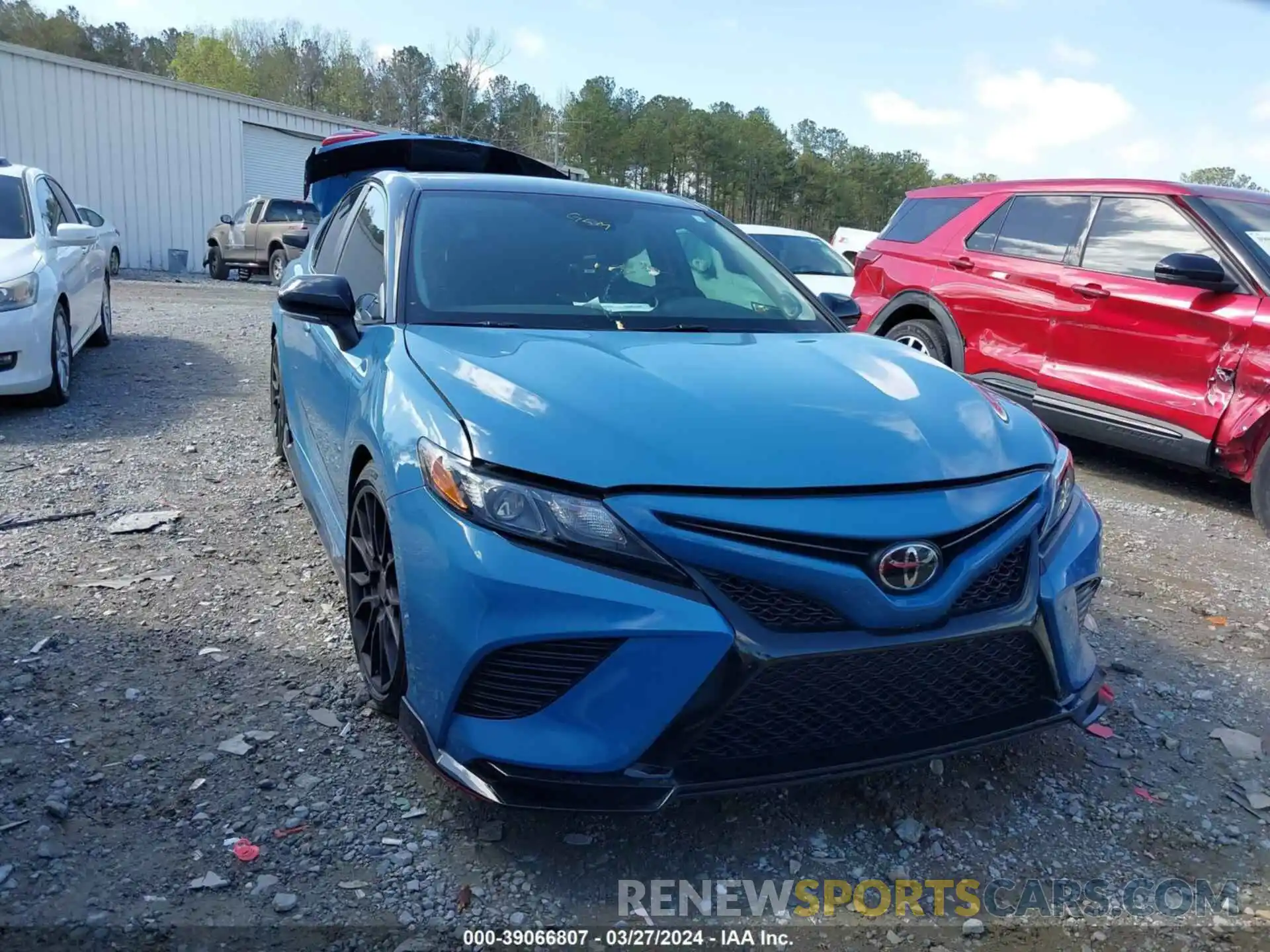 1 Photograph of a damaged car 4T1KZ1AK3NU066400 TOYOTA CAMRY 2022