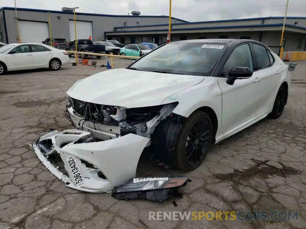 2 Photograph of a damaged car 4T1KZ1AK3NU067417 TOYOTA CAMRY 2022