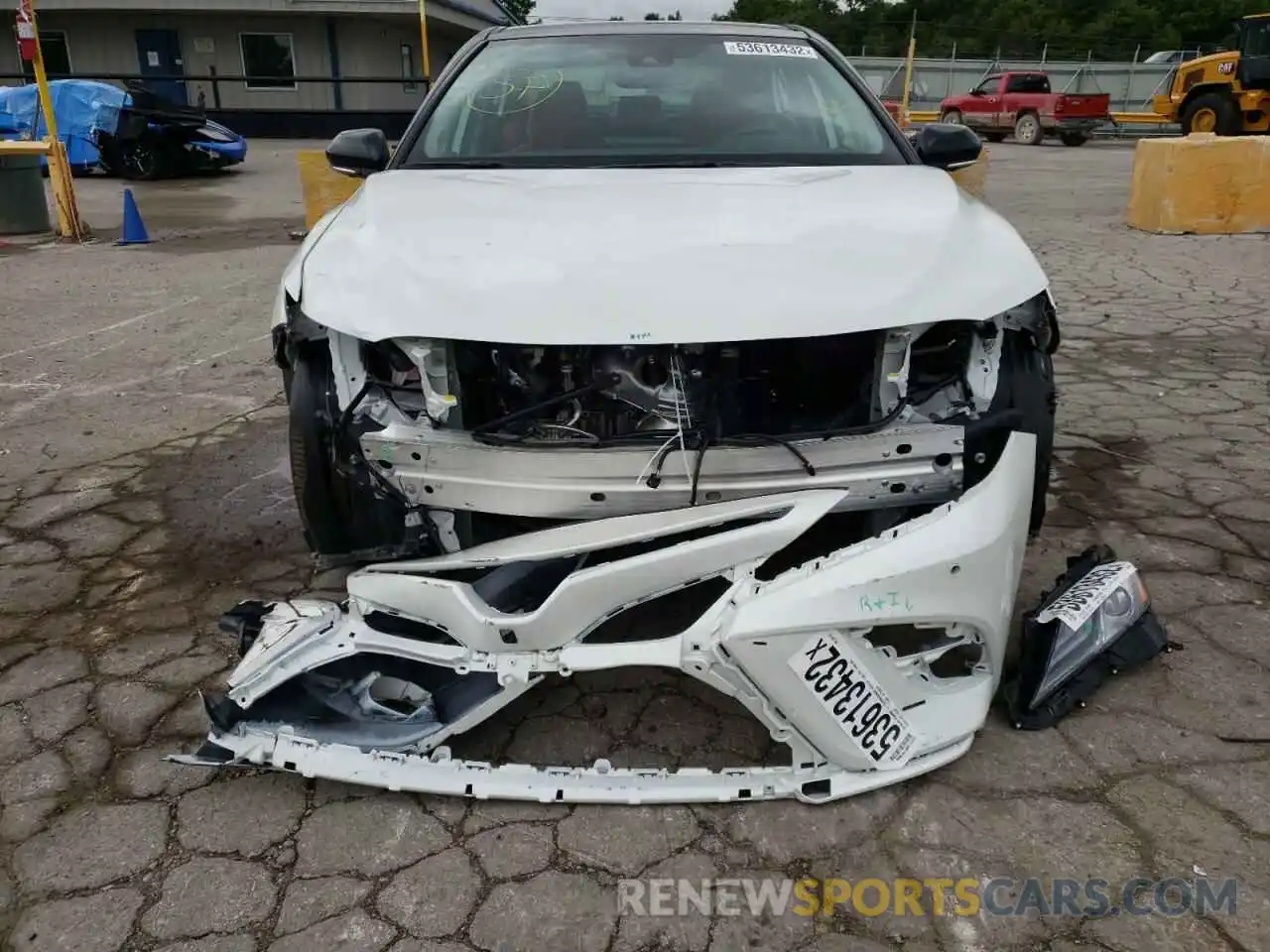 9 Photograph of a damaged car 4T1KZ1AK3NU067417 TOYOTA CAMRY 2022