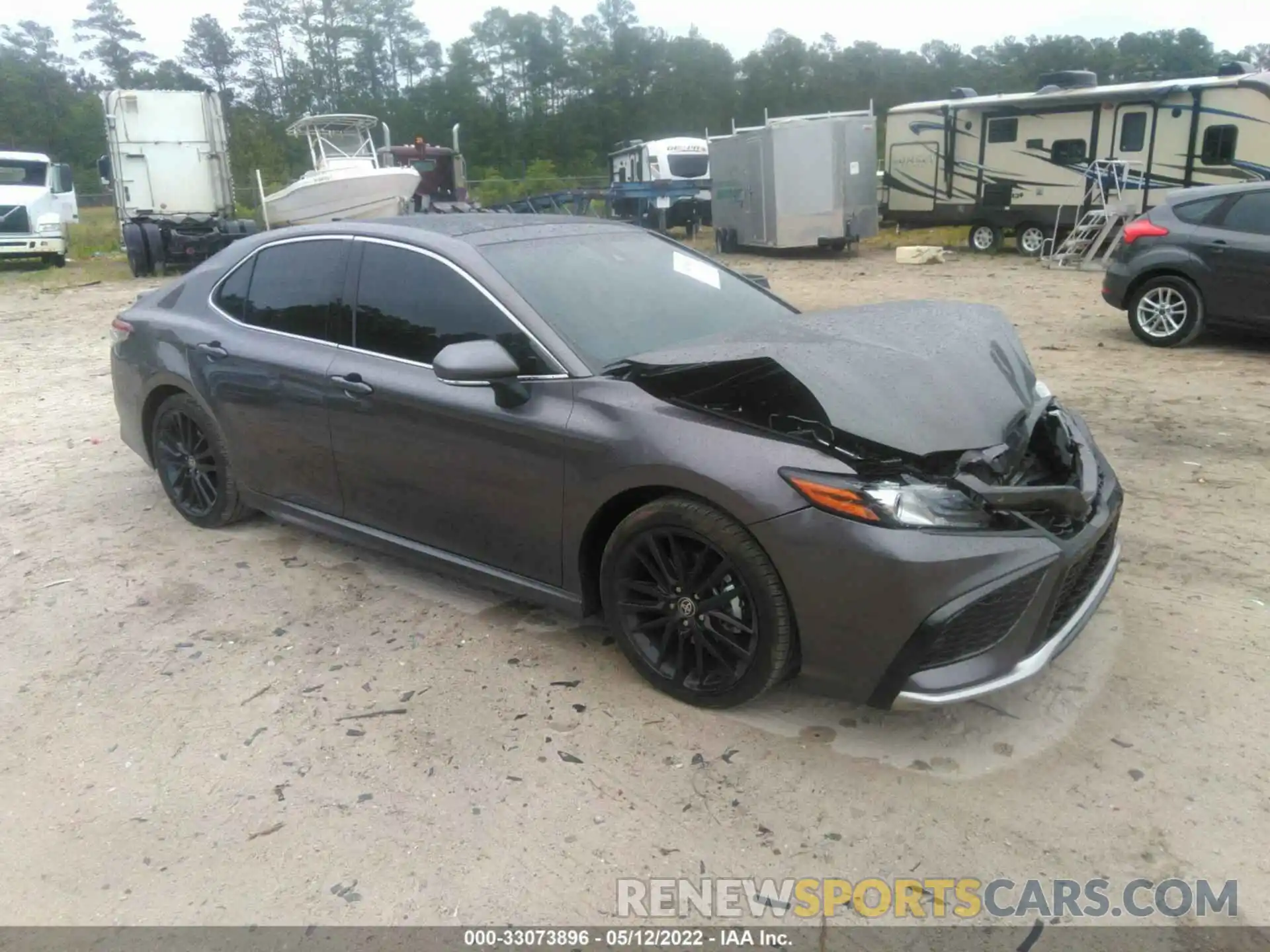 1 Photograph of a damaged car 4T1KZ1AK4NU063179 TOYOTA CAMRY 2022