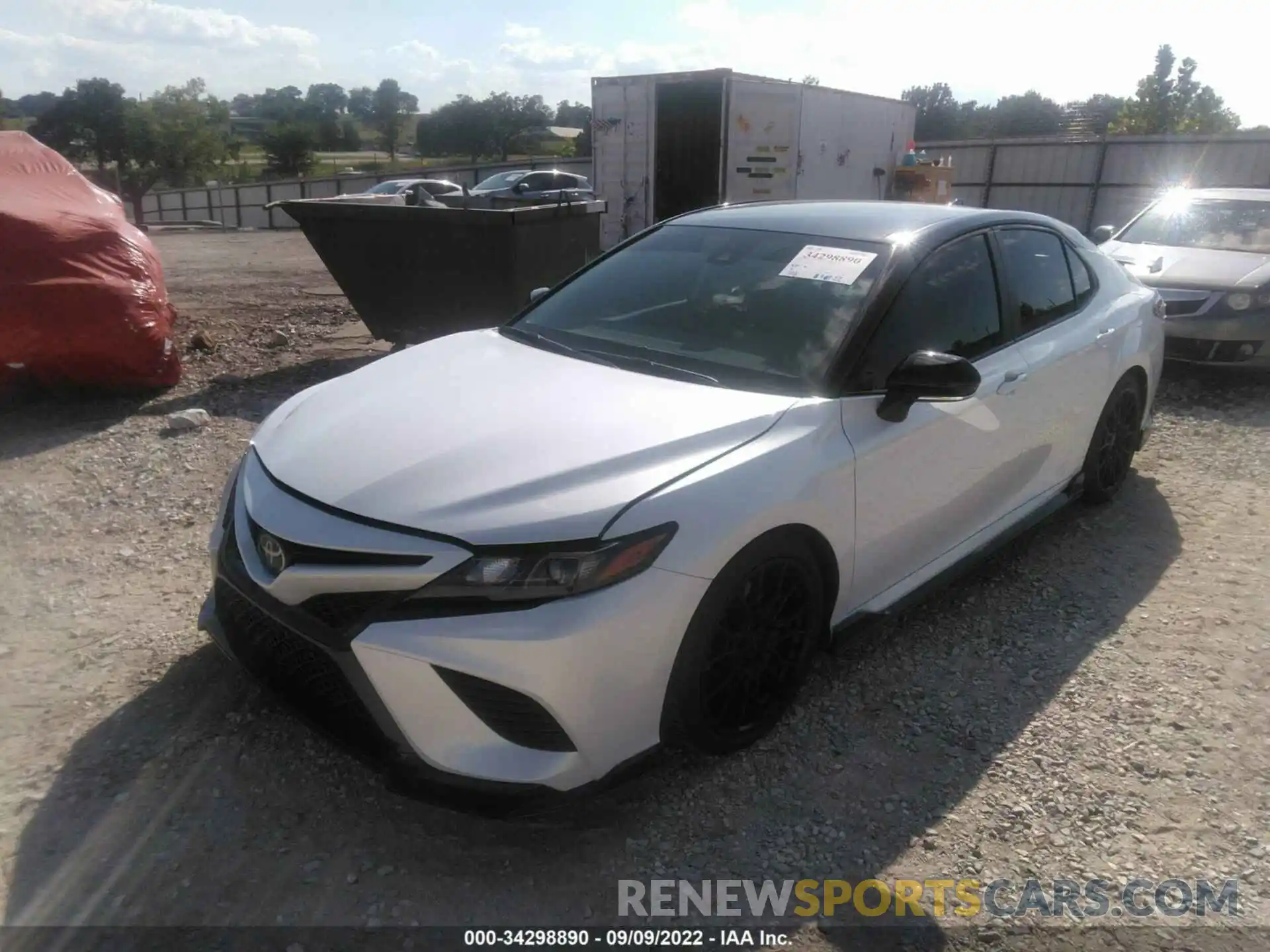 2 Photograph of a damaged car 4T1KZ1AK5NU071274 TOYOTA CAMRY 2022