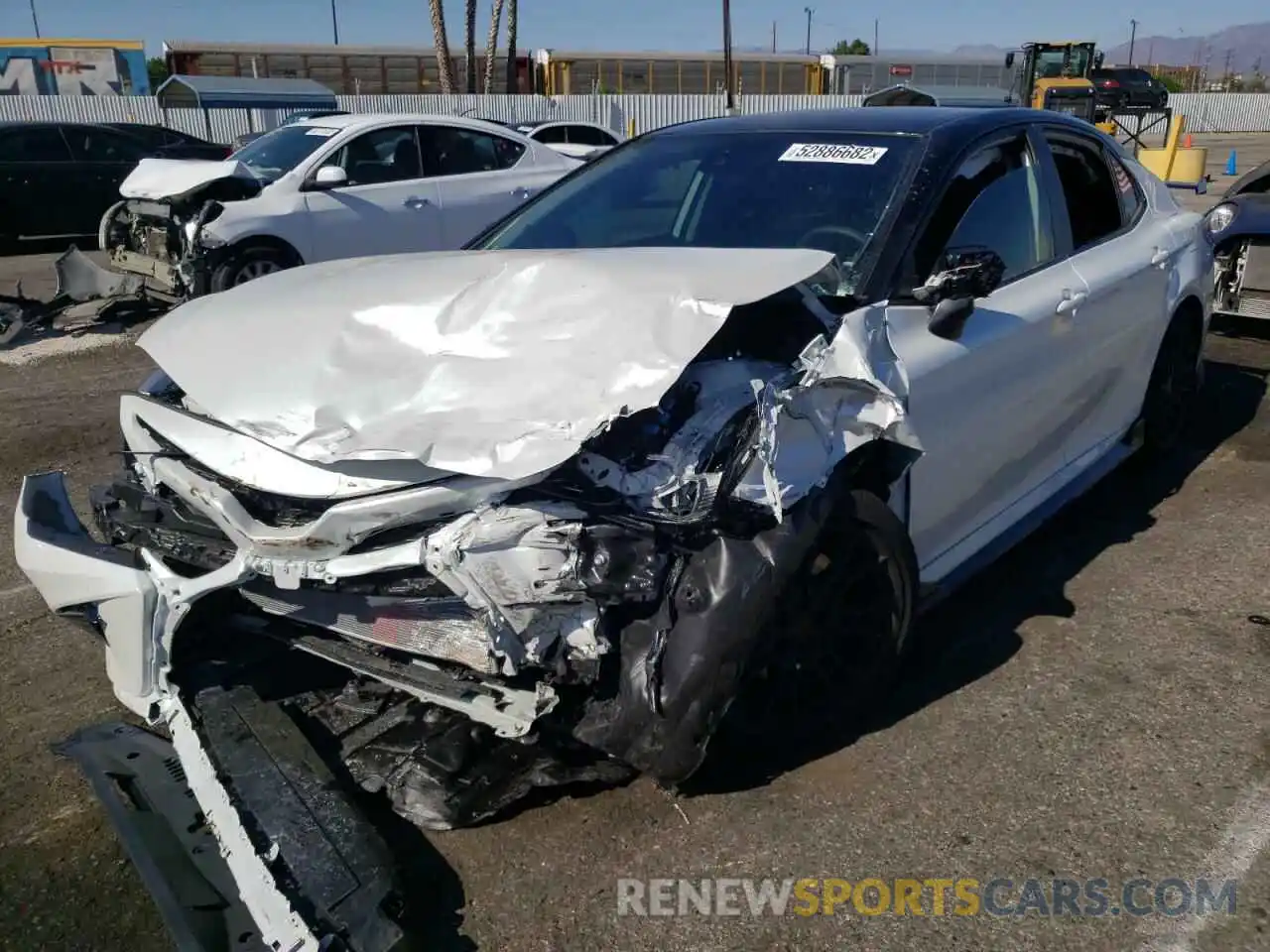 2 Photograph of a damaged car 4T1KZ1AK7NU069297 TOYOTA CAMRY 2022