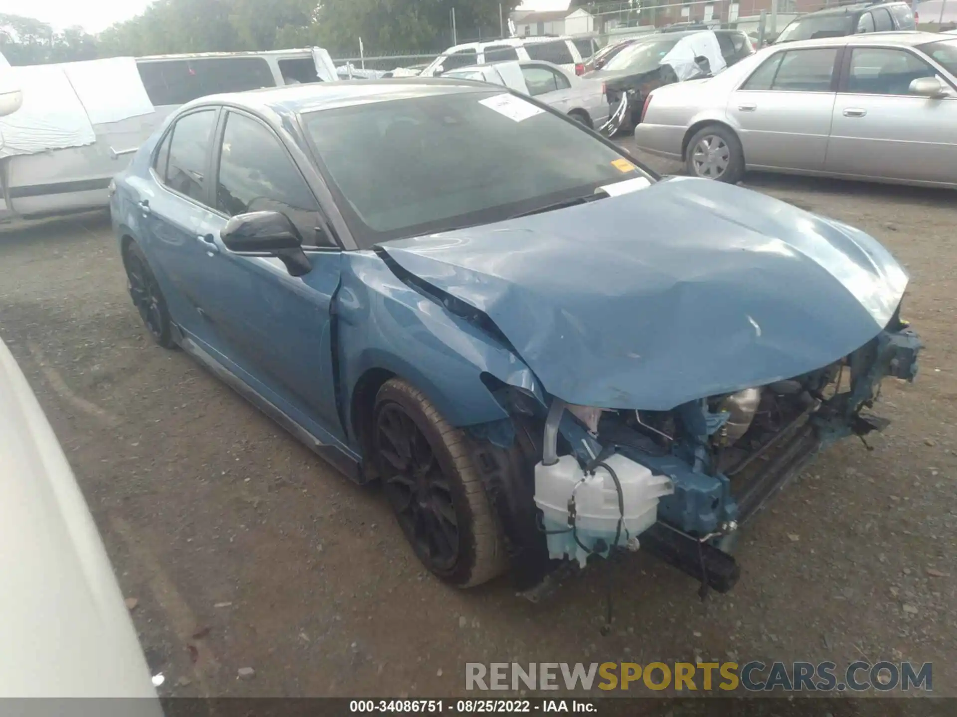 1 Photograph of a damaged car 4T1KZ1AK8NU060320 TOYOTA CAMRY 2022