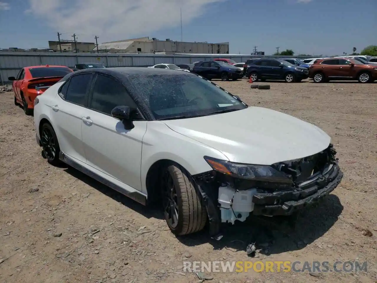 1 Photograph of a damaged car 4T1KZ1AK8NU063332 TOYOTA CAMRY 2022