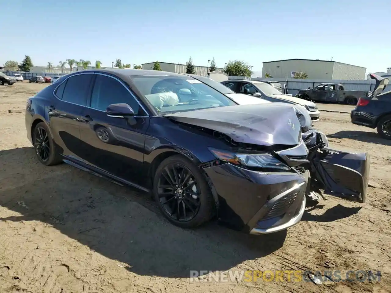 1 Photograph of a damaged car 4T1KZ1AK9NU063128 TOYOTA CAMRY 2022