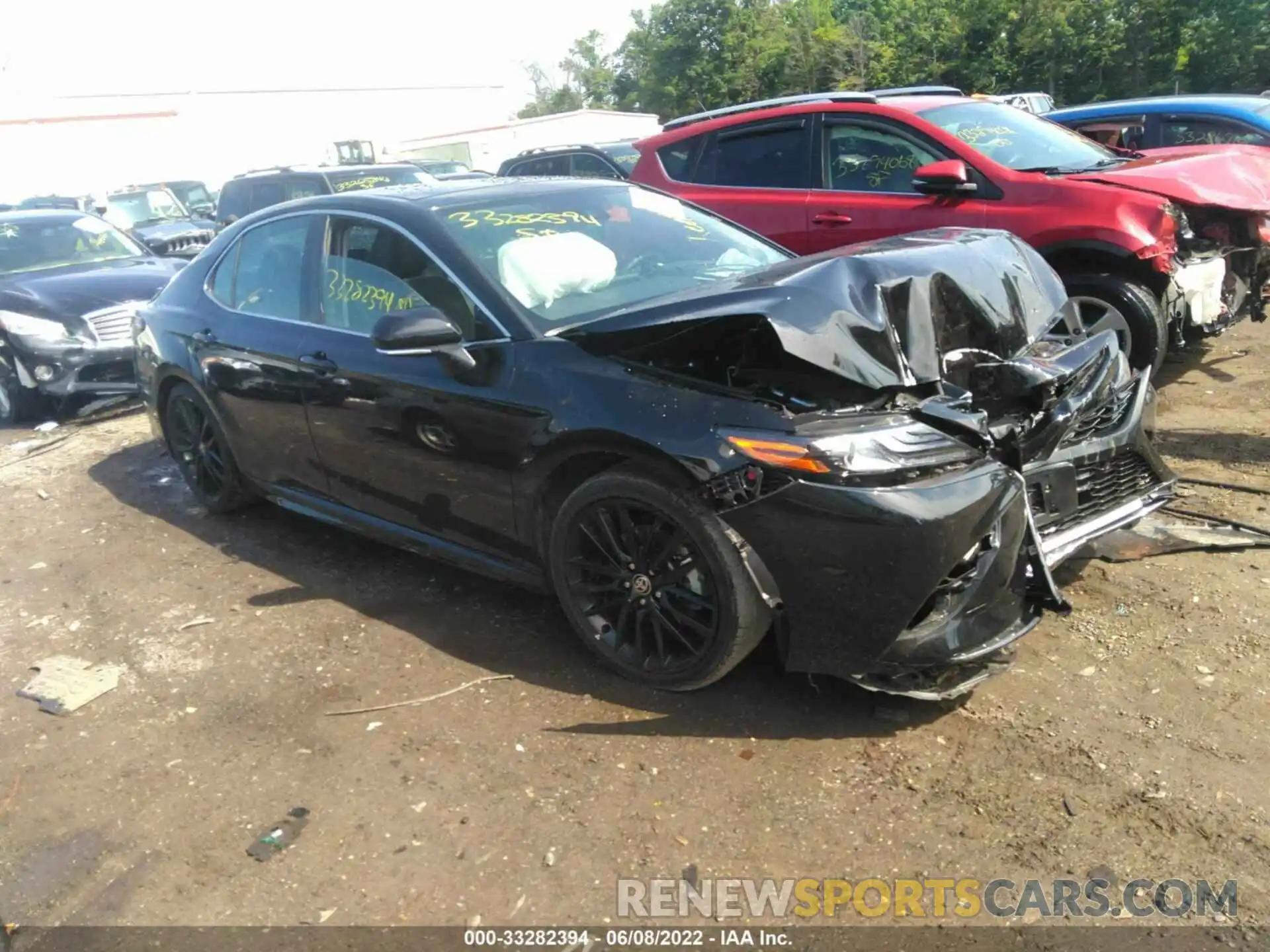 1 Photograph of a damaged car 4T1KZ1AKXNU063221 TOYOTA CAMRY 2022