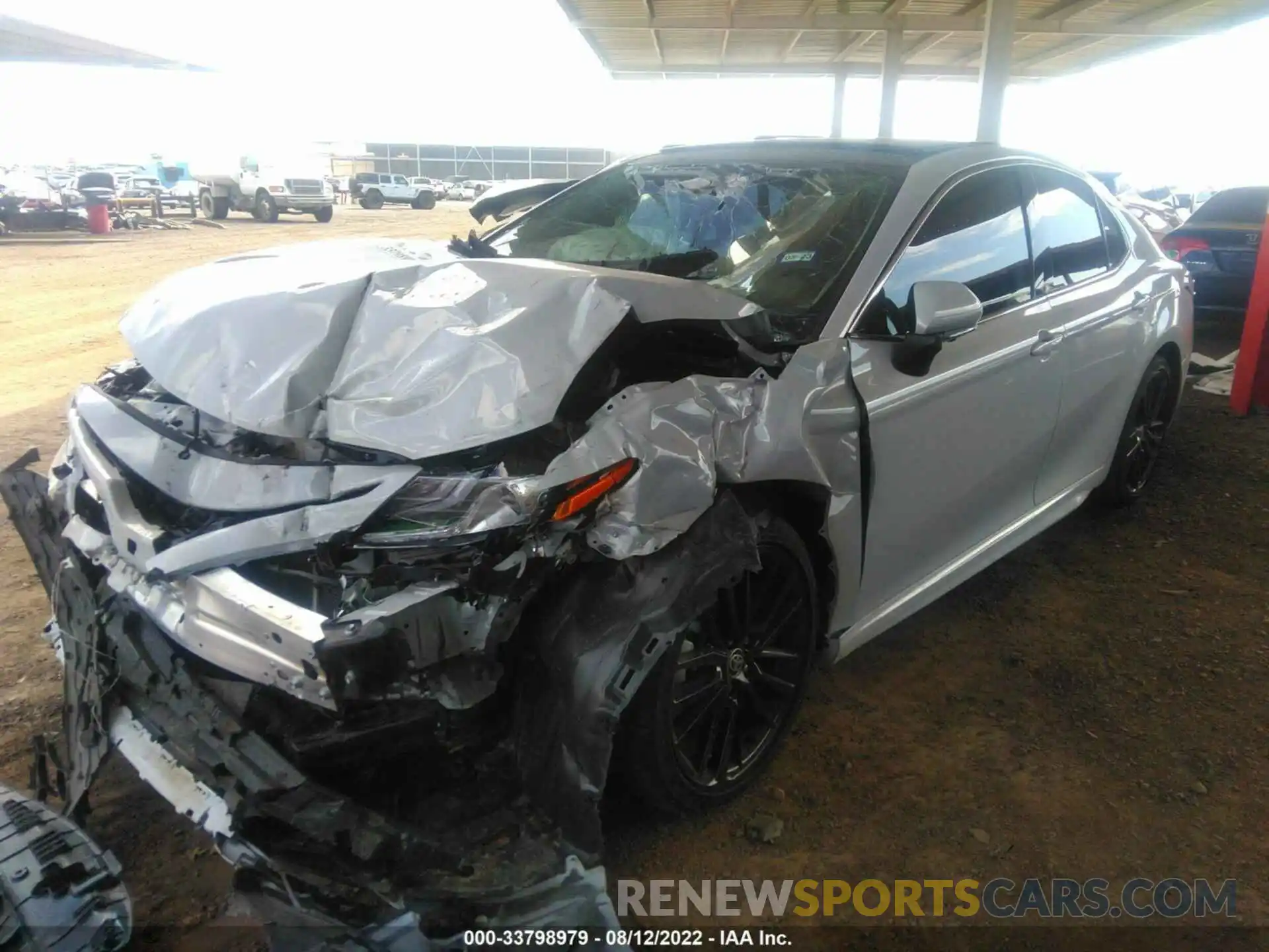 2 Photograph of a damaged car 4T1KZ1AKXNU064420 TOYOTA CAMRY 2022