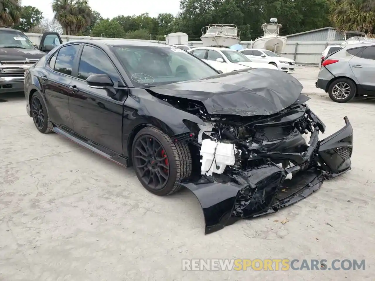 1 Photograph of a damaged car 4T1KZ1AKXNU065101 TOYOTA CAMRY 2022