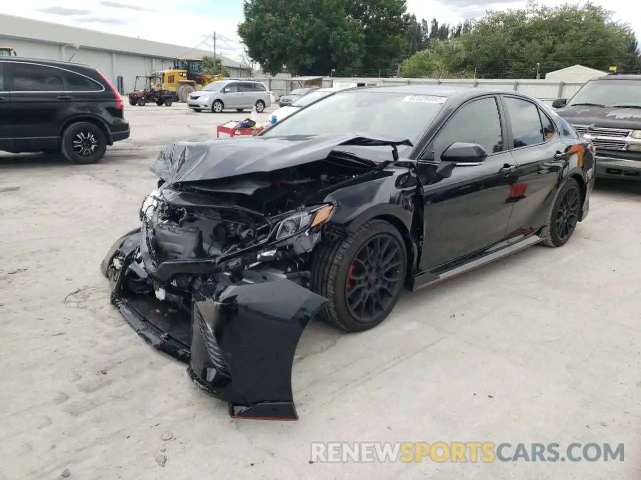 2 Photograph of a damaged car 4T1KZ1AKXNU065101 TOYOTA CAMRY 2022