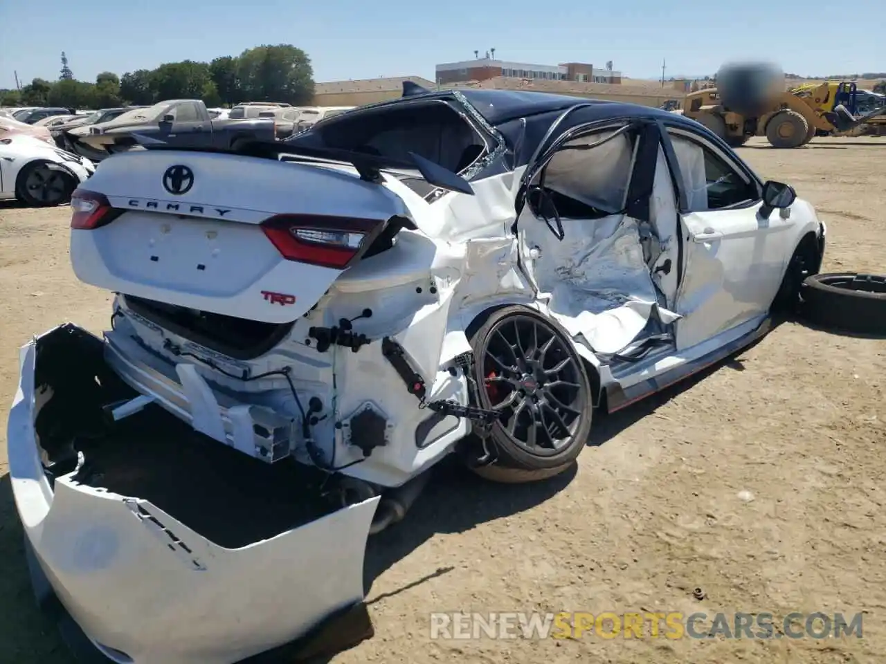 4 Photograph of a damaged car 4T1KZ1AKXNU067060 TOYOTA CAMRY 2022