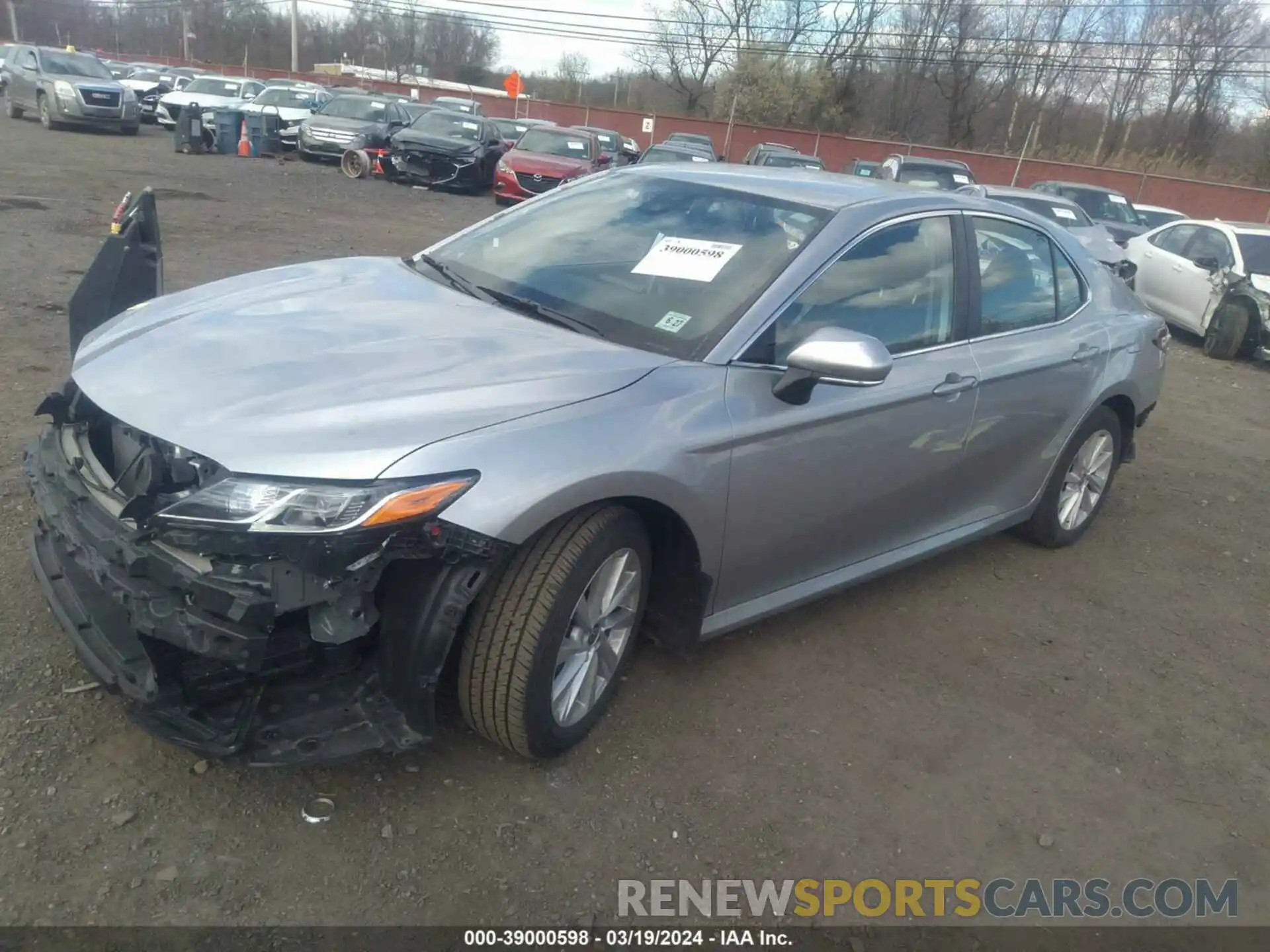 2 Photograph of a damaged car 4T1R11AK0NU700431 TOYOTA CAMRY 2022