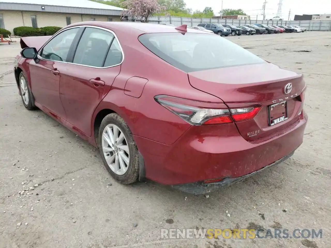 3 Photograph of a damaged car 4T1R11AK1NU037192 TOYOTA CAMRY 2022