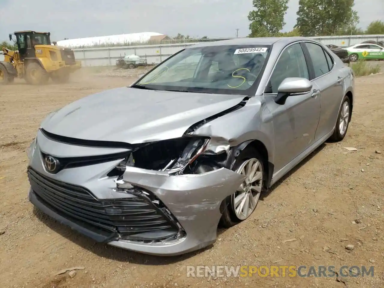 2 Photograph of a damaged car 4T1R11AK5NU686185 TOYOTA CAMRY 2022