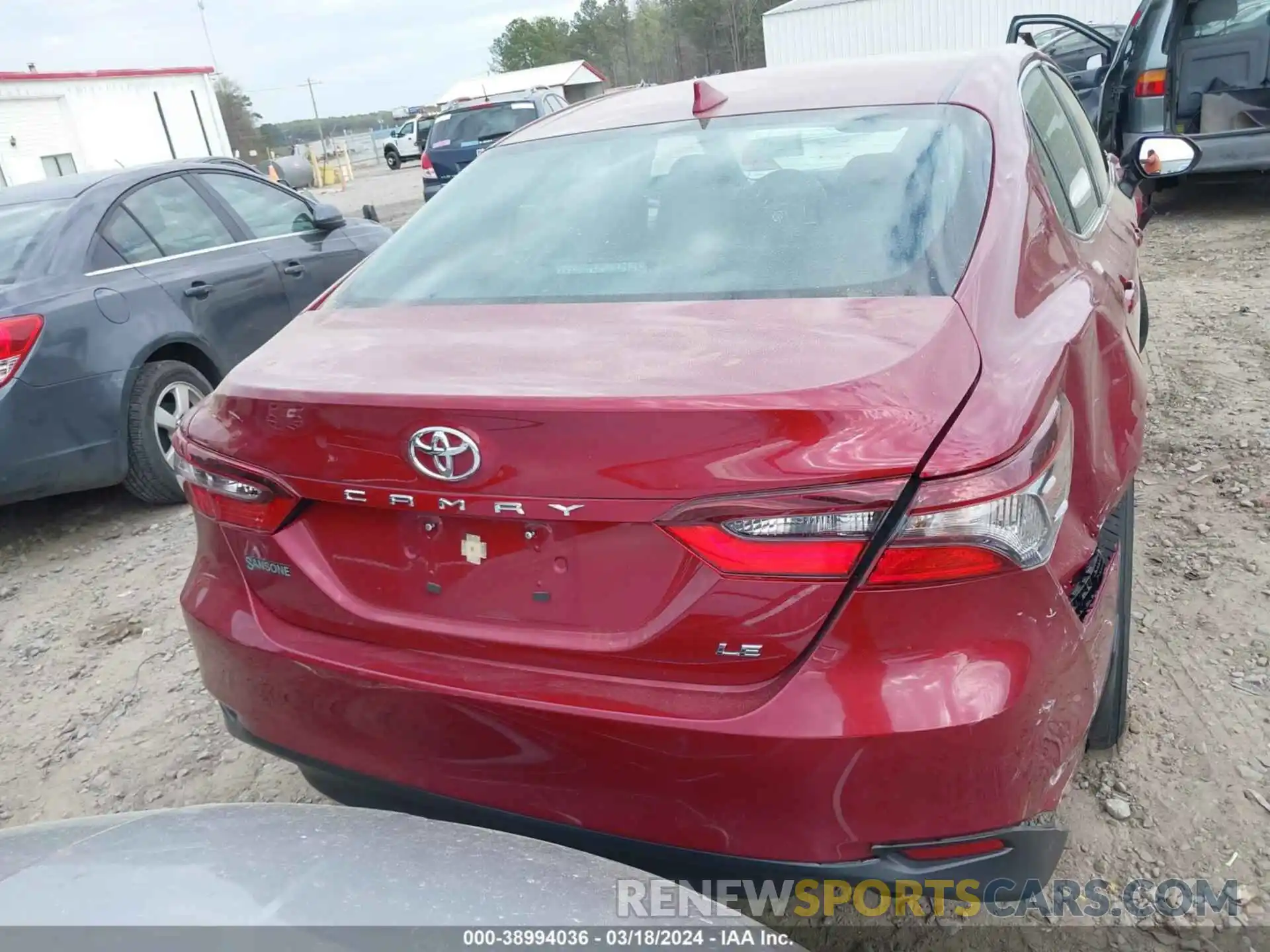 16 Photograph of a damaged car 4T1R11AK7NU693834 TOYOTA CAMRY 2022