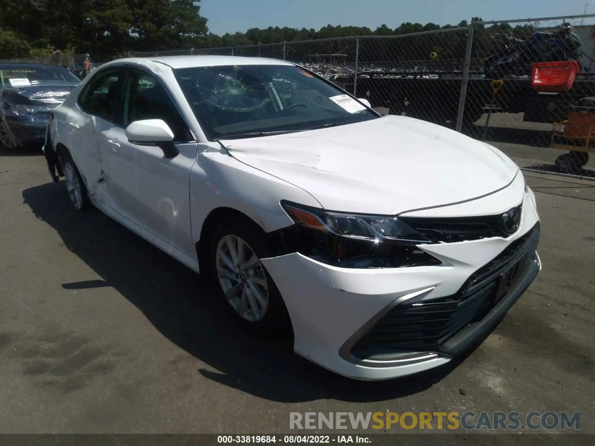 1 Photograph of a damaged car 4T1R11AK9NU701559 TOYOTA CAMRY 2022