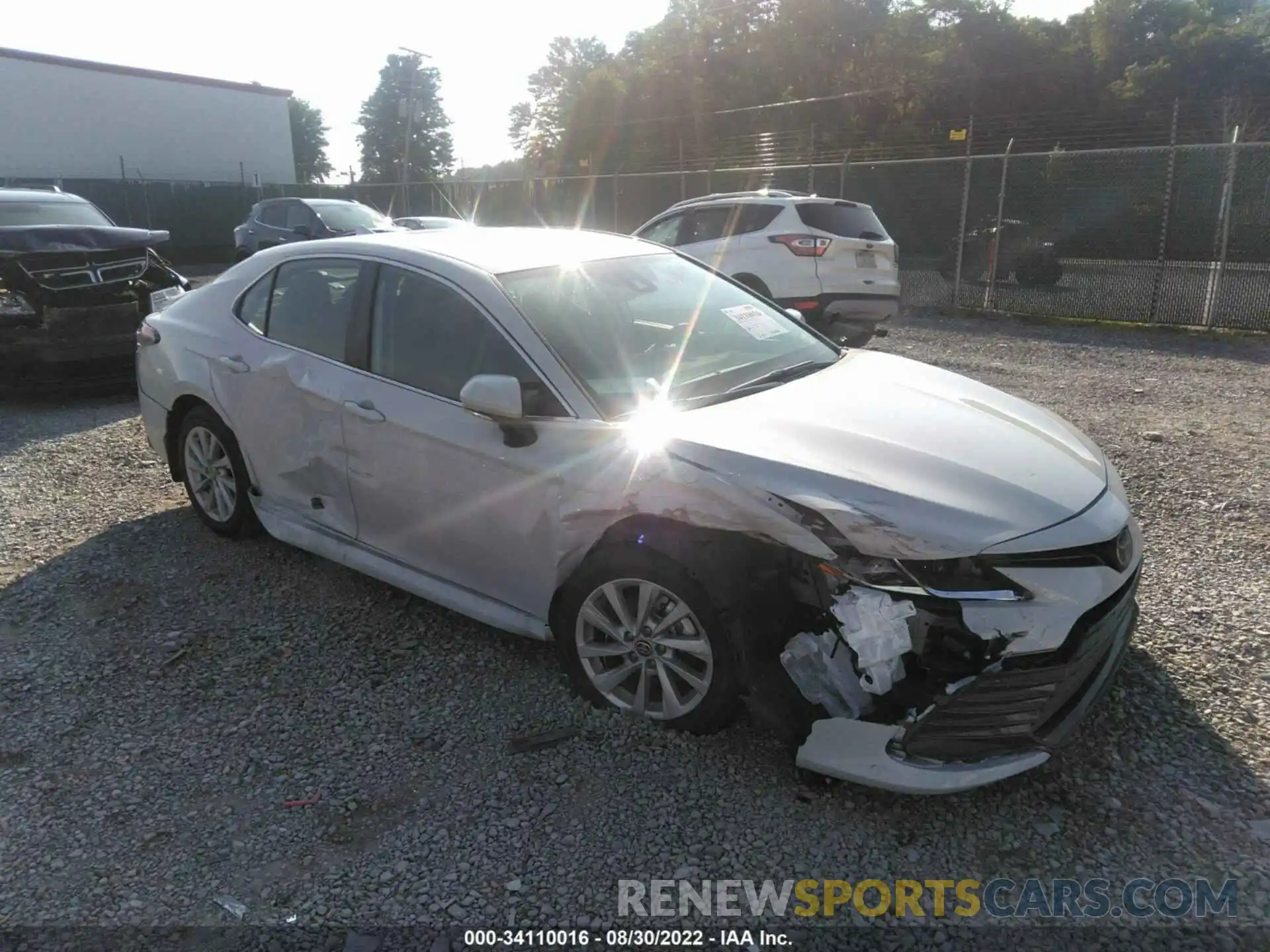 1 Photograph of a damaged car 4T1R11BK4NU071562 TOYOTA CAMRY 2022