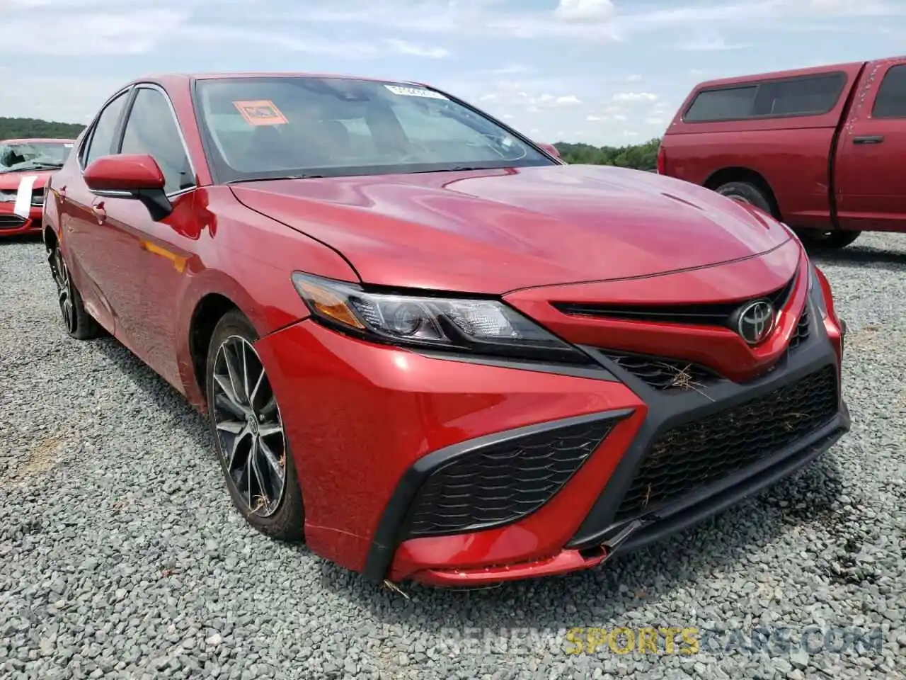 1 Photograph of a damaged car 4T1S11AK0NU047147 TOYOTA CAMRY 2022