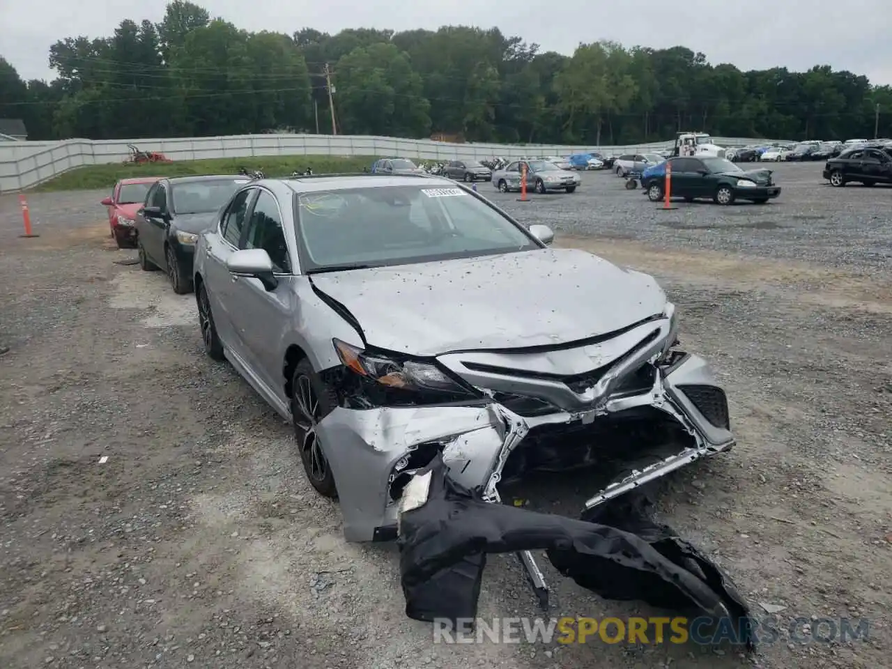 1 Photograph of a damaged car 4T1S11AK0NU682188 TOYOTA CAMRY 2022