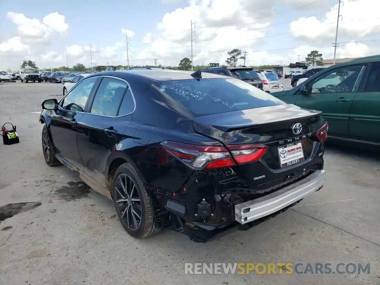 3 Photograph of a damaged car 4T1S11AK2NU048347 TOYOTA CAMRY 2022